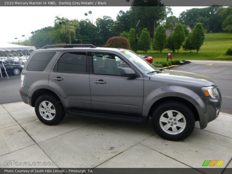 Sterling Grey Metallic / Black 2010 Mercury Mariner I4 4WD