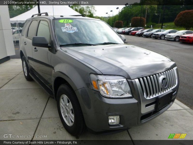 Sterling Grey Metallic / Black 2010 Mercury Mariner I4 4WD