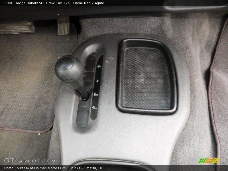 Flame Red / Agate 2000 Dodge Dakota SLT Crew Cab 4x4