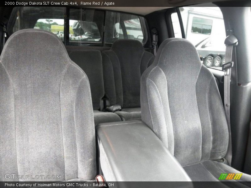 Flame Red / Agate 2000 Dodge Dakota SLT Crew Cab 4x4