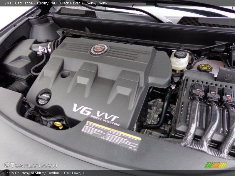 Black Raven / Ebony/Ebony 2013 Cadillac SRX Luxury FWD