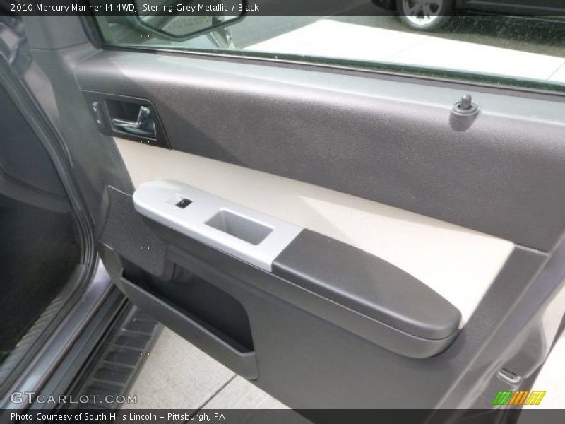 Sterling Grey Metallic / Black 2010 Mercury Mariner I4 4WD