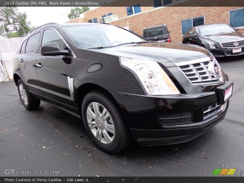 Black Raven / Ebony/Ebony 2013 Cadillac SRX FWD