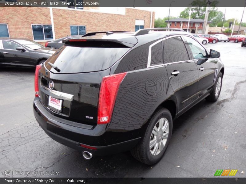 Black Raven / Ebony/Ebony 2013 Cadillac SRX FWD