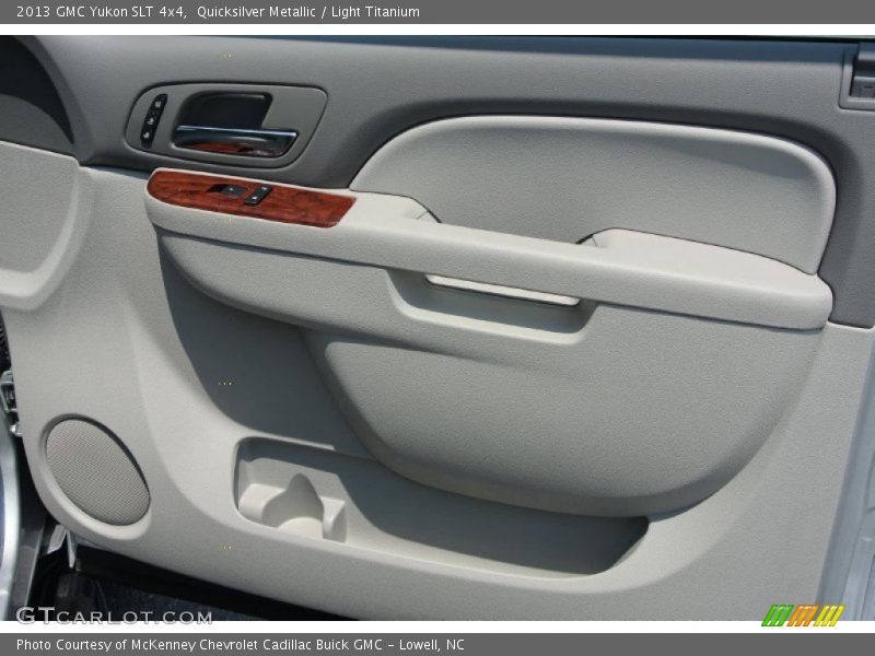 Quicksilver Metallic / Light Titanium 2013 GMC Yukon SLT 4x4