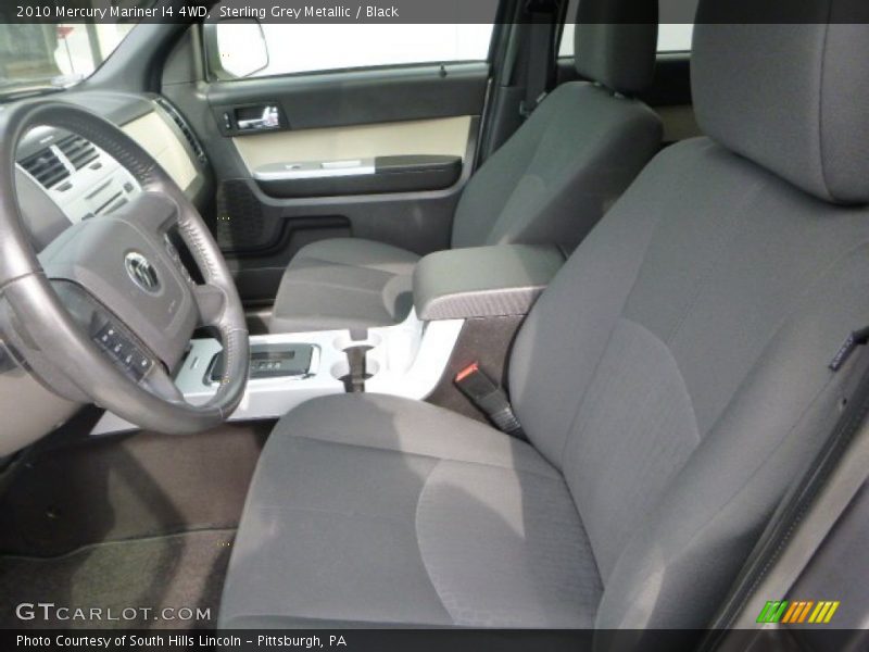 Sterling Grey Metallic / Black 2010 Mercury Mariner I4 4WD