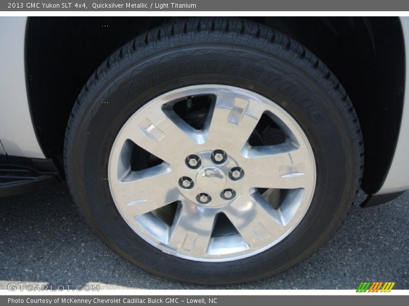Quicksilver Metallic / Light Titanium 2013 GMC Yukon SLT 4x4