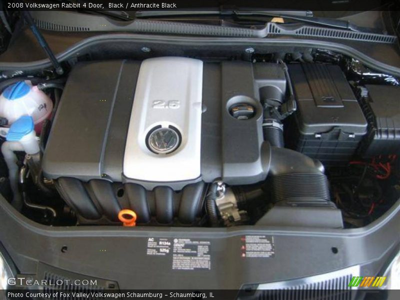Black / Anthracite Black 2008 Volkswagen Rabbit 4 Door