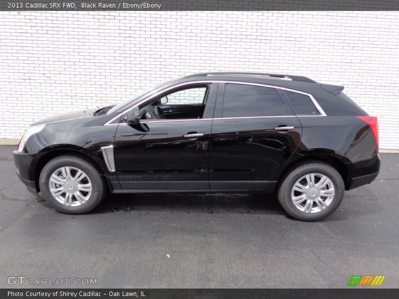 Black Raven / Ebony/Ebony 2013 Cadillac SRX FWD