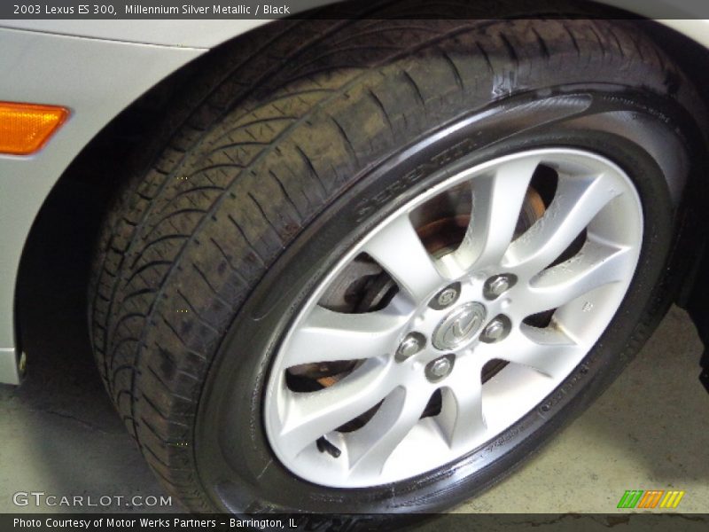 Millennium Silver Metallic / Black 2003 Lexus ES 300