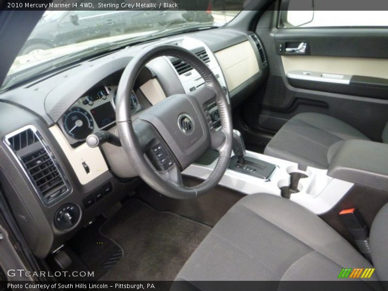 Sterling Grey Metallic / Black 2010 Mercury Mariner I4 4WD