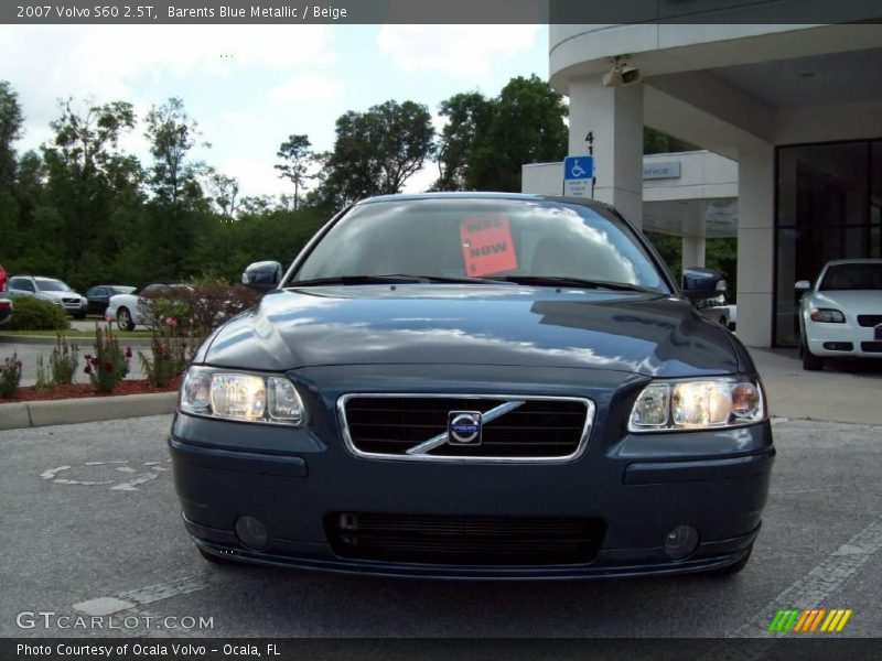 Barents Blue Metallic / Beige 2007 Volvo S60 2.5T