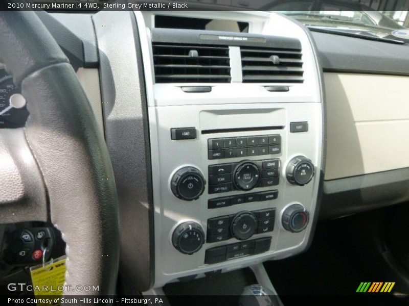 Sterling Grey Metallic / Black 2010 Mercury Mariner I4 4WD