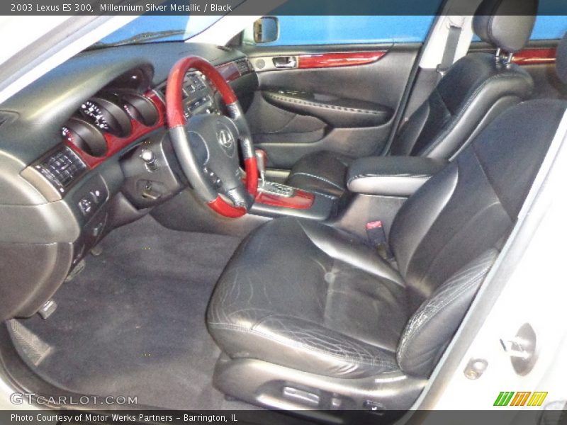 Millennium Silver Metallic / Black 2003 Lexus ES 300