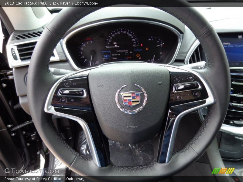 Black Raven / Ebony/Ebony 2013 Cadillac SRX FWD