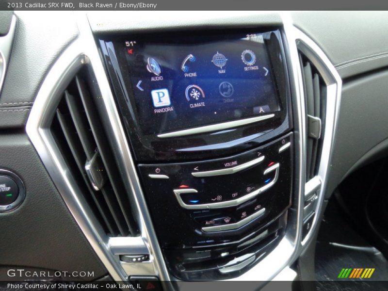 Black Raven / Ebony/Ebony 2013 Cadillac SRX FWD