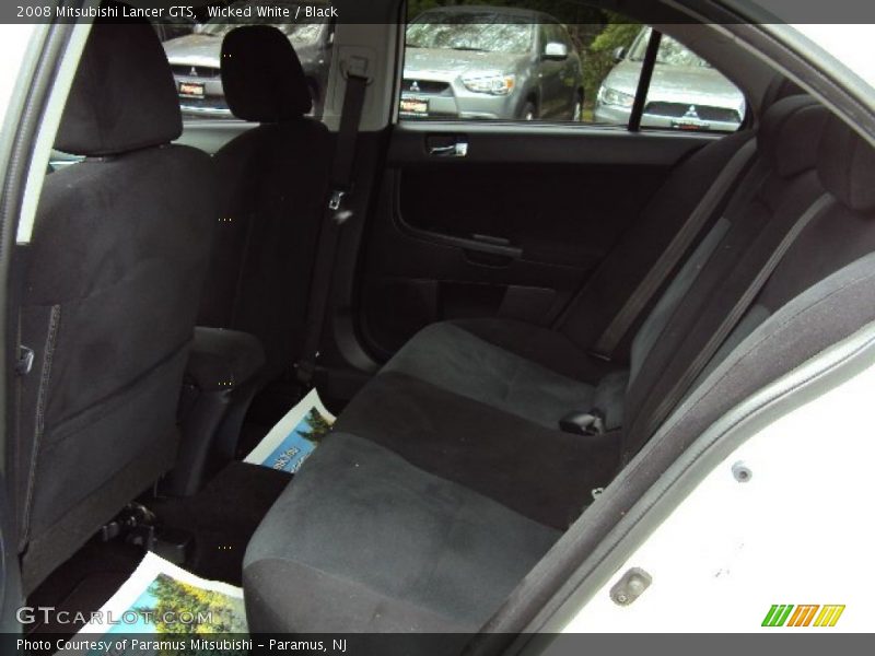 Wicked White / Black 2008 Mitsubishi Lancer GTS