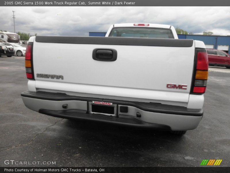 Summit White / Dark Pewter 2005 GMC Sierra 1500 Work Truck Regular Cab