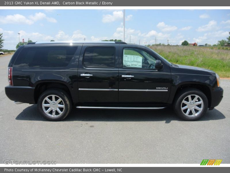 Carbon Black Metallic / Ebony 2013 GMC Yukon XL Denali AWD