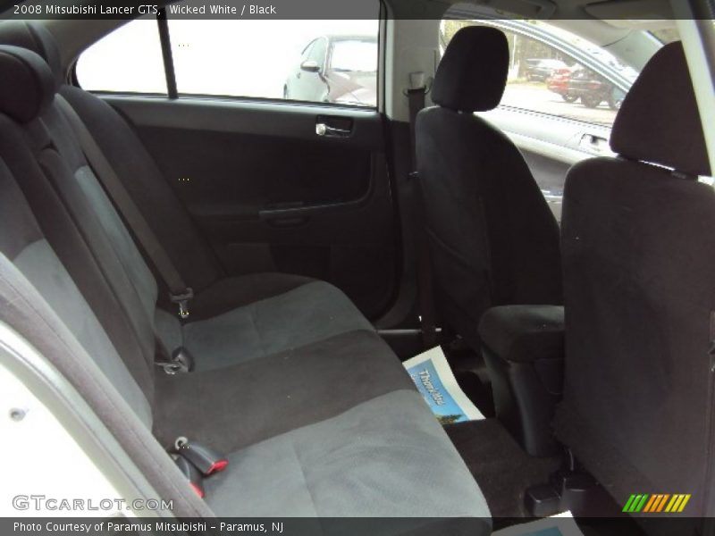 Wicked White / Black 2008 Mitsubishi Lancer GTS