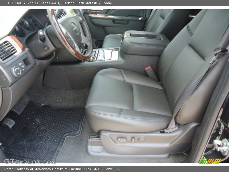 Carbon Black Metallic / Ebony 2013 GMC Yukon XL Denali AWD