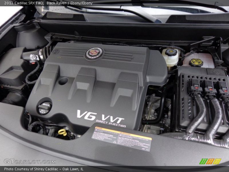 Black Raven / Ebony/Ebony 2013 Cadillac SRX FWD