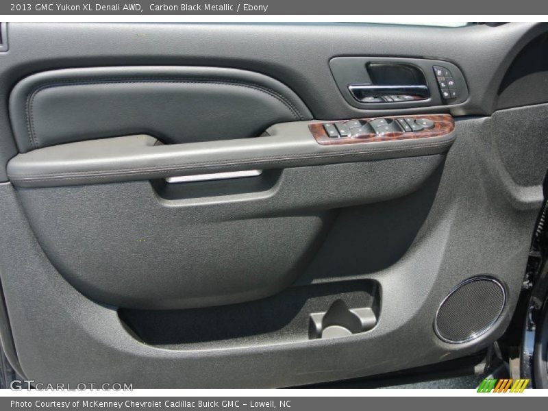 Carbon Black Metallic / Ebony 2013 GMC Yukon XL Denali AWD