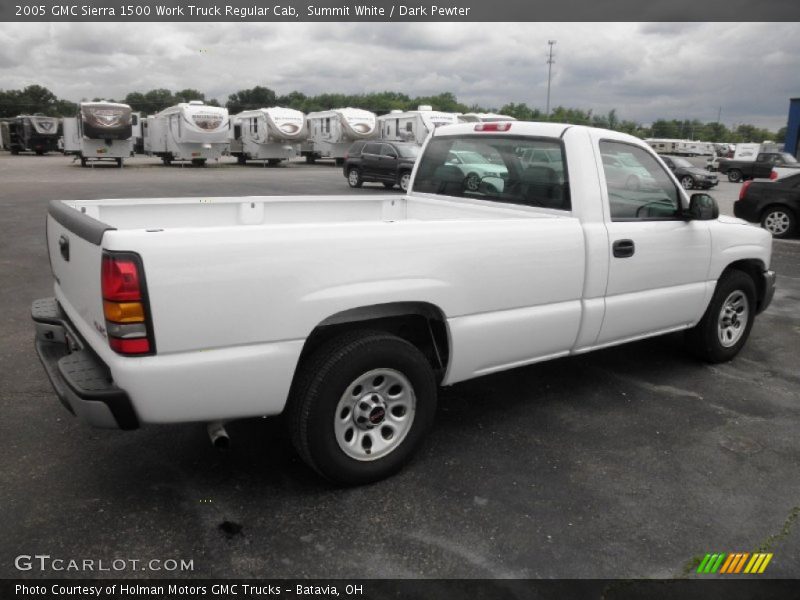 Summit White / Dark Pewter 2005 GMC Sierra 1500 Work Truck Regular Cab