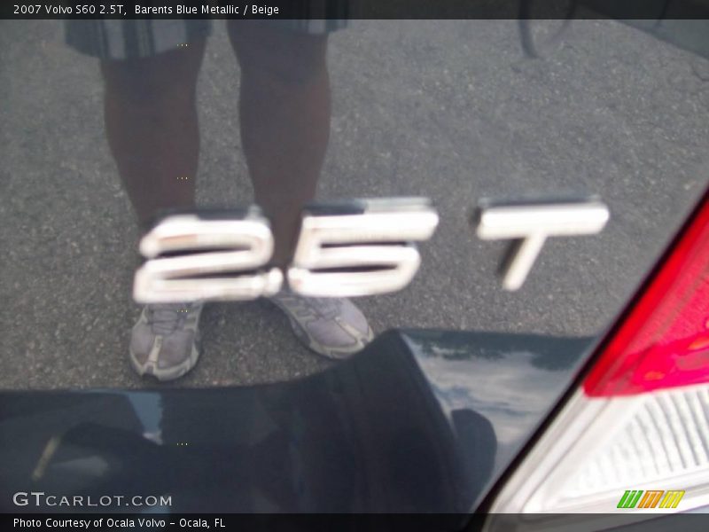 Barents Blue Metallic / Beige 2007 Volvo S60 2.5T