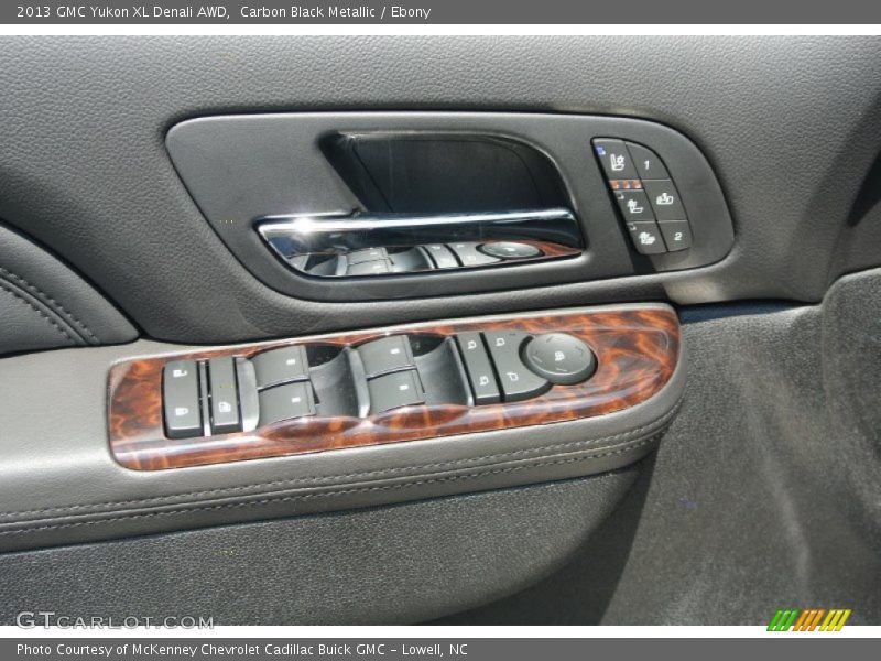 Carbon Black Metallic / Ebony 2013 GMC Yukon XL Denali AWD