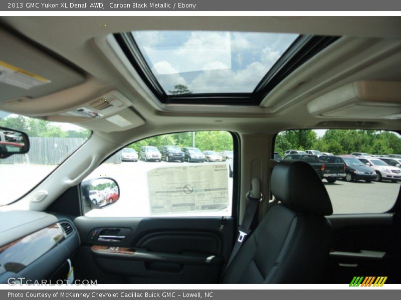 Carbon Black Metallic / Ebony 2013 GMC Yukon XL Denali AWD