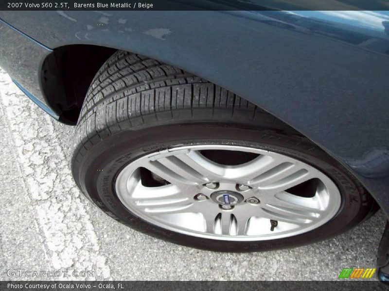 Barents Blue Metallic / Beige 2007 Volvo S60 2.5T