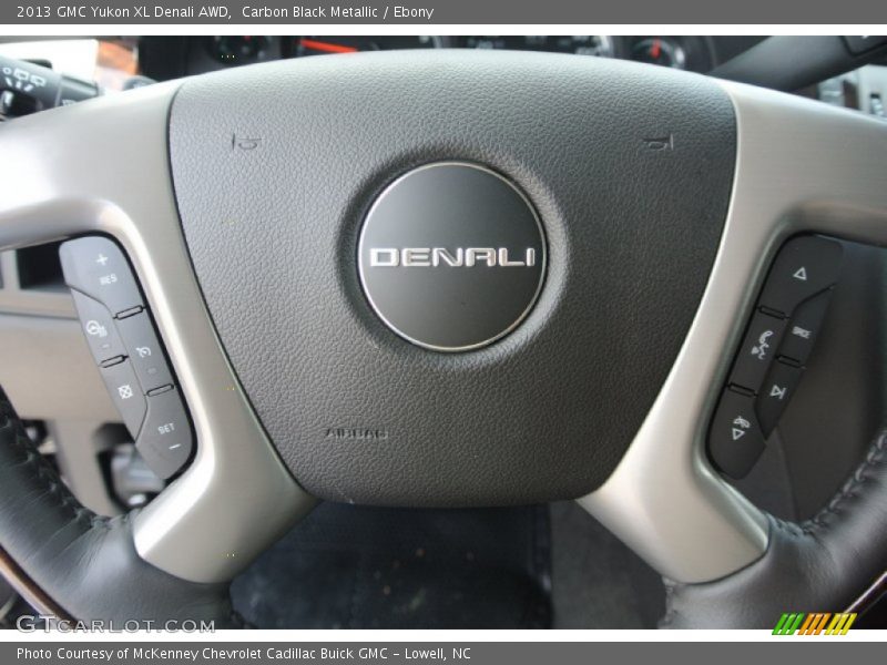 Carbon Black Metallic / Ebony 2013 GMC Yukon XL Denali AWD