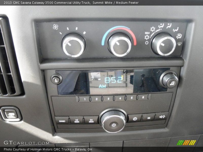 Summit White / Medium Pewter 2013 GMC Savana Cutaway 3500 Commercial Utility Truck
