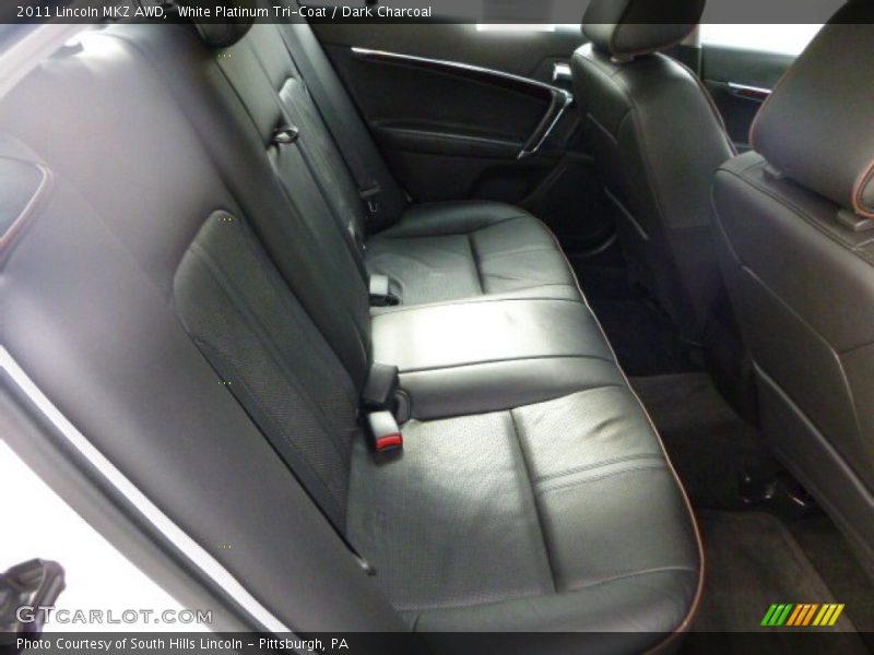 White Platinum Tri-Coat / Dark Charcoal 2011 Lincoln MKZ AWD