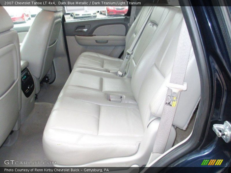 Dark Blue Metallic / Dark Titanium/Light Titanium 2007 Chevrolet Tahoe LT 4x4