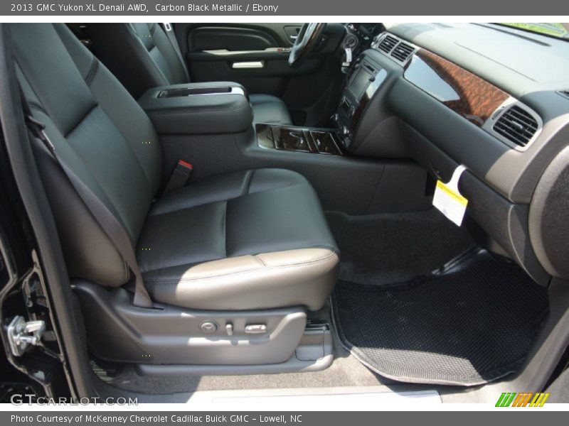 Carbon Black Metallic / Ebony 2013 GMC Yukon XL Denali AWD