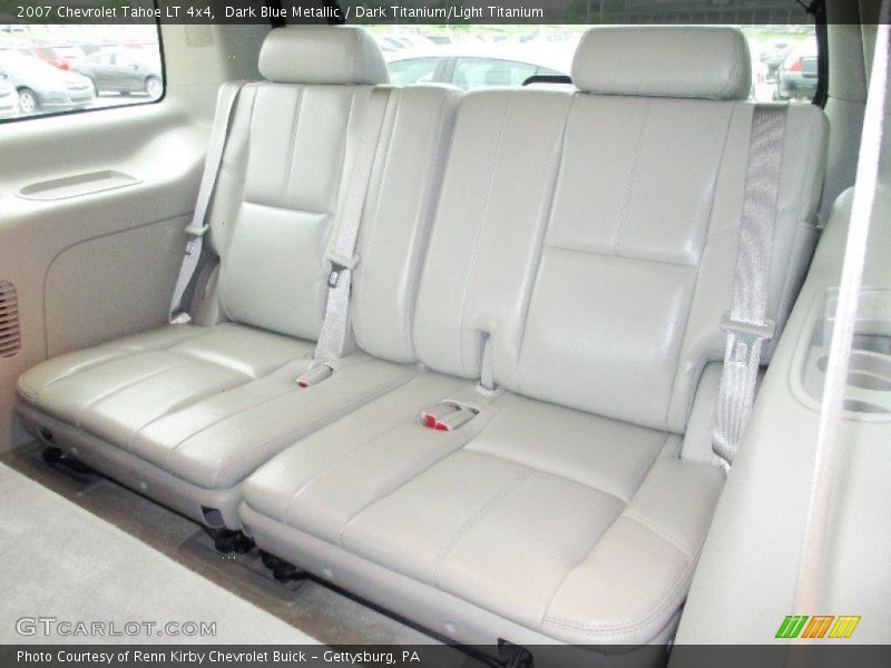 Dark Blue Metallic / Dark Titanium/Light Titanium 2007 Chevrolet Tahoe LT 4x4