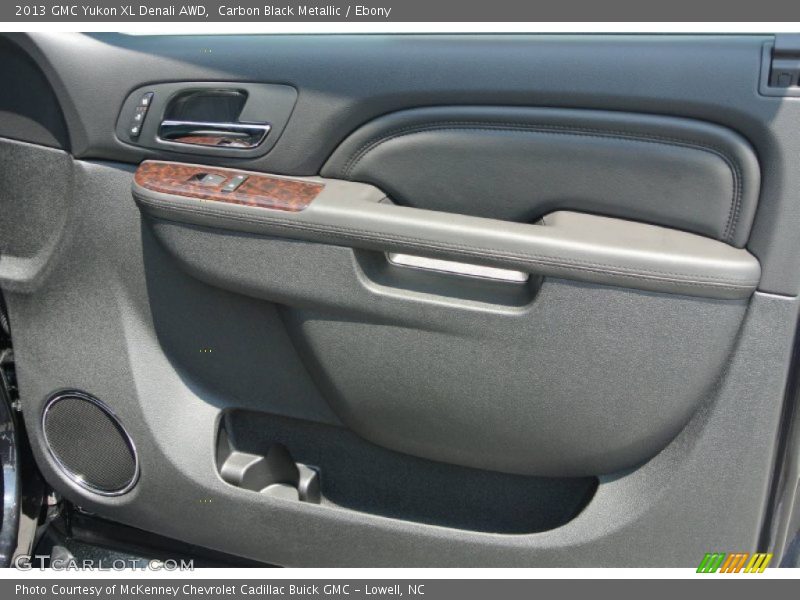 Carbon Black Metallic / Ebony 2013 GMC Yukon XL Denali AWD