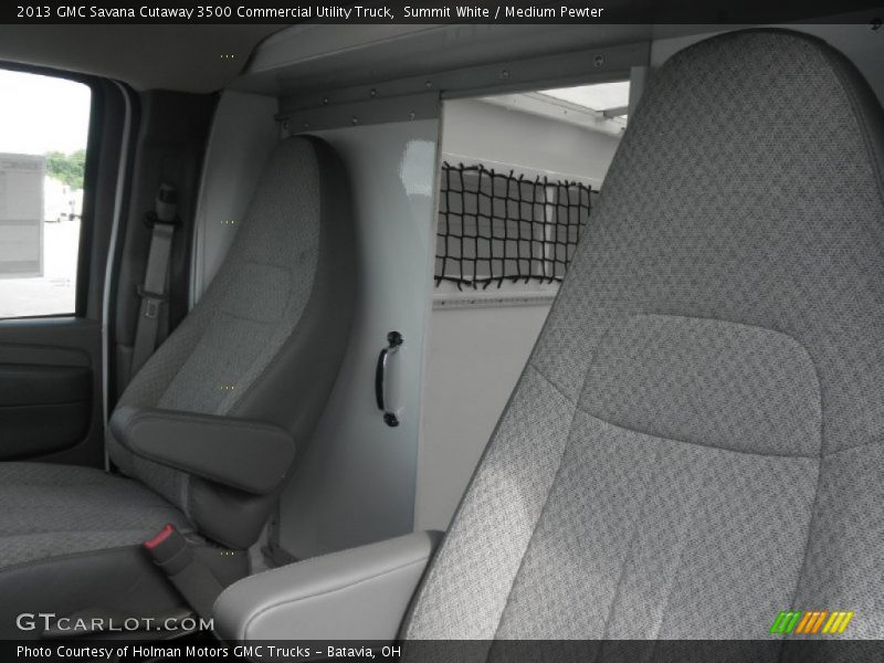 Summit White / Medium Pewter 2013 GMC Savana Cutaway 3500 Commercial Utility Truck