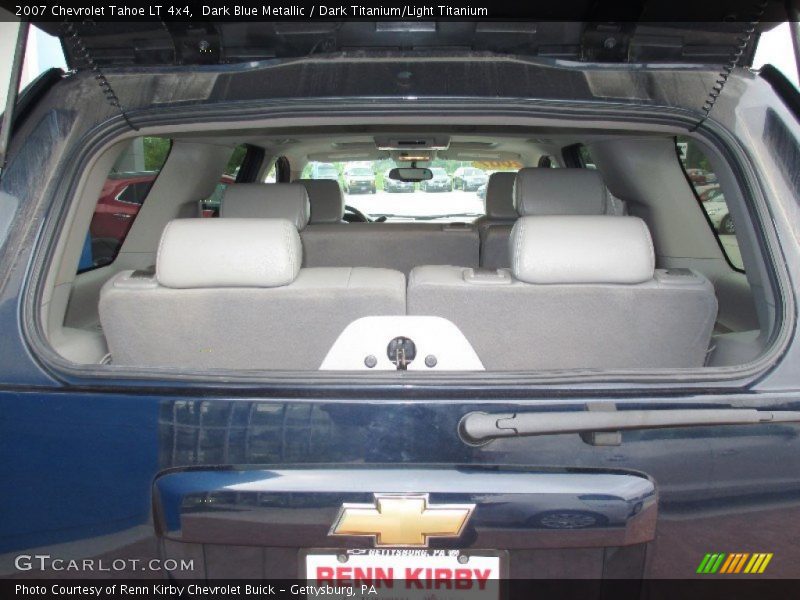 Dark Blue Metallic / Dark Titanium/Light Titanium 2007 Chevrolet Tahoe LT 4x4