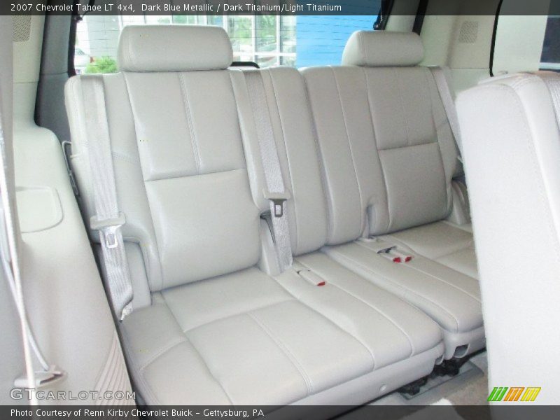 Dark Blue Metallic / Dark Titanium/Light Titanium 2007 Chevrolet Tahoe LT 4x4