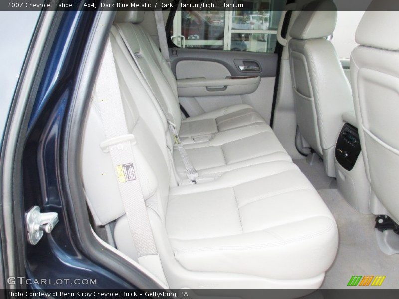 Dark Blue Metallic / Dark Titanium/Light Titanium 2007 Chevrolet Tahoe LT 4x4