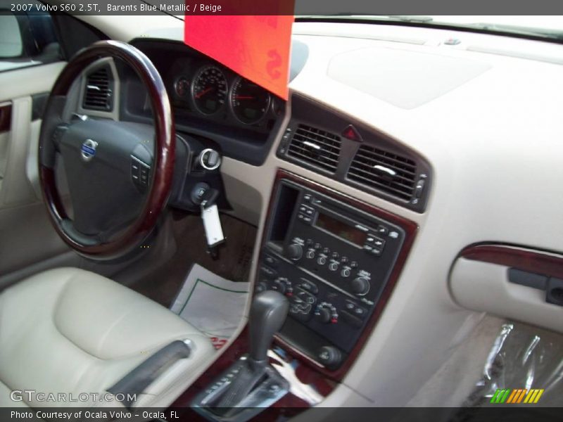 Barents Blue Metallic / Beige 2007 Volvo S60 2.5T