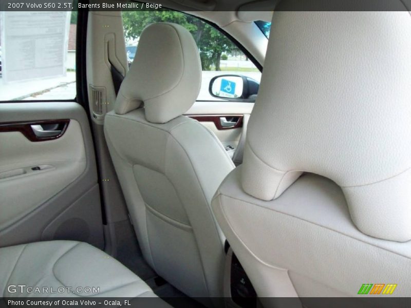 Barents Blue Metallic / Beige 2007 Volvo S60 2.5T