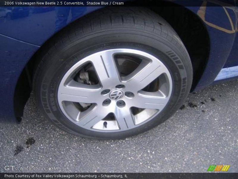 Shadow Blue / Cream 2006 Volkswagen New Beetle 2.5 Convertible