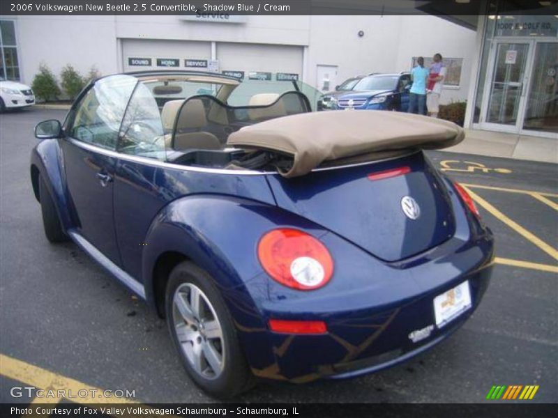 Shadow Blue / Cream 2006 Volkswagen New Beetle 2.5 Convertible