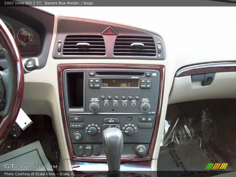 Barents Blue Metallic / Beige 2007 Volvo S60 2.5T