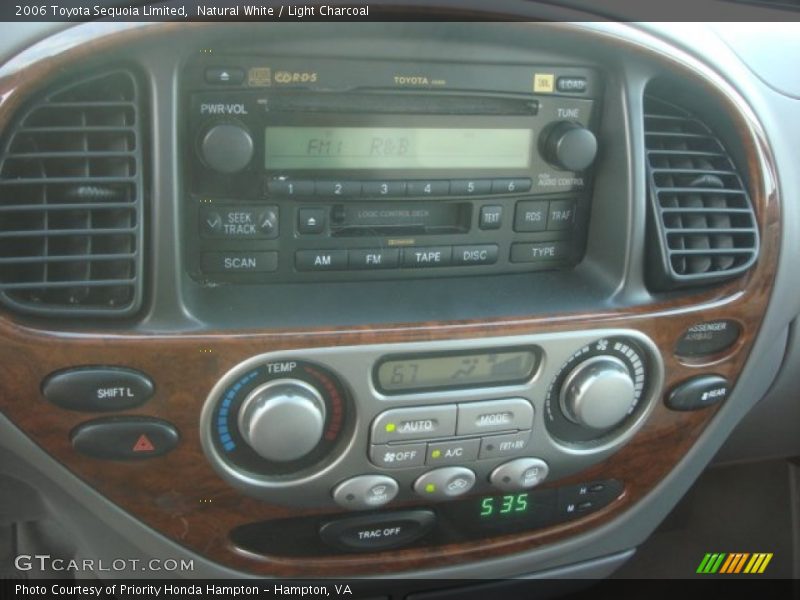 Natural White / Light Charcoal 2006 Toyota Sequoia Limited