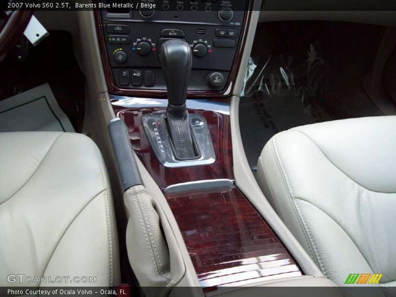 Barents Blue Metallic / Beige 2007 Volvo S60 2.5T